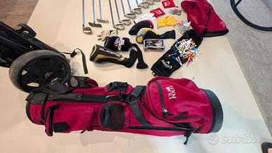 attrezzatura completa da golf