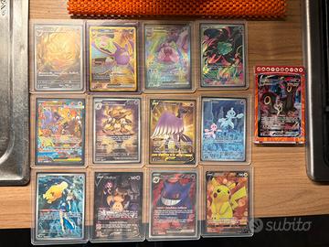 Piccola collezione carte Pokemon