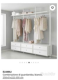 Cabina armadio componibile IKEA