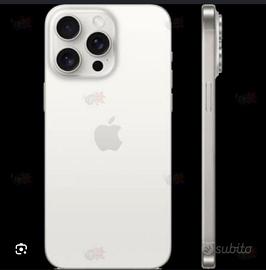 Iphone 15 promax bianco immacolato