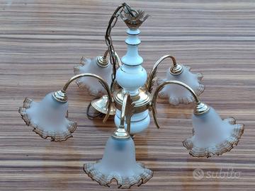 LAMPADARIO 5 LUCI