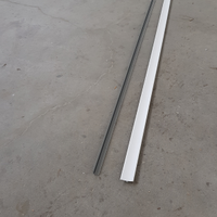 Raccordo perimetrale in PVC bianco