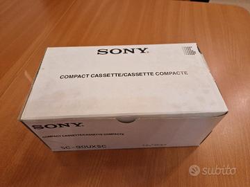 Audiocassetta Sony UX-S 90 per CD Double coating 