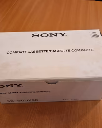 Audiocassetta Sony UX-S 90 per CD Double coating 