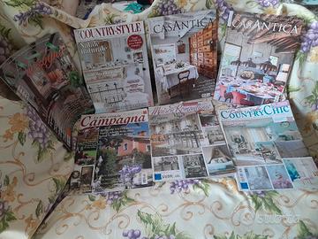 N.7 riviste nuove di arredamento(tot € 9