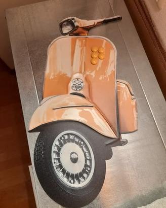 Locandina Vespa con calamite