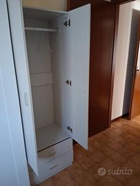 armadio 2 ante con cassetti nuovo