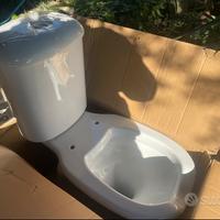 WC monoblocco a terra PONTE GIULIO