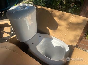 WC monoblocco a terra PONTE GIULIO