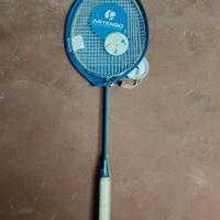ARTENGO coppia racchette per Badminton + custodia