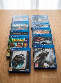 Lotto 8 Giochi PS4 Originali