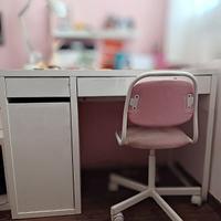 coppia scrivanie ikea bianche