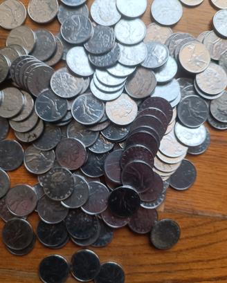 Lotto 1  kg di monete da 50 lire per Jukebox