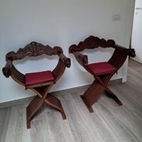 Sedie tipo Savonarola