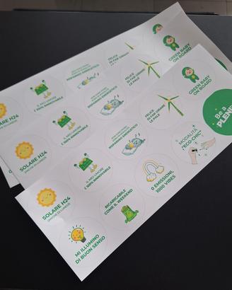 Adesivi green Eni Plenitude