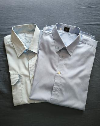 2 camicie uomo azzurro M
