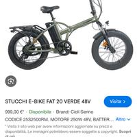 Bici elettrica solo 42 km