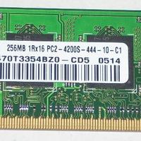 Ram notebook laptop 256 mb ddr2 pc4200 200 pin