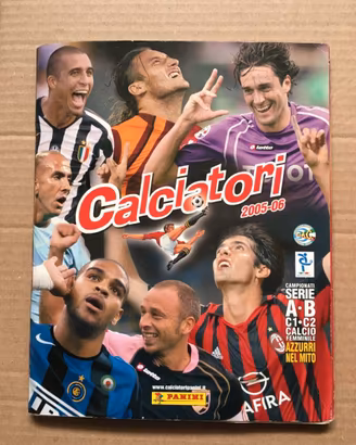 ALBUM FIGURINE CALCIO:CALCIATORI PANINI 2005-2006.