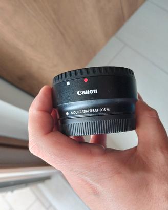 Adattatore Canon mount adapter EF - EOS EF-M