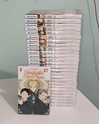 Shirayuki dai capelli rossi 1-27 sequenza completa