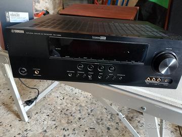 impianto home teathre ampli yamaha 