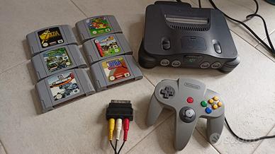 Nintendo 64 + 6 giochi