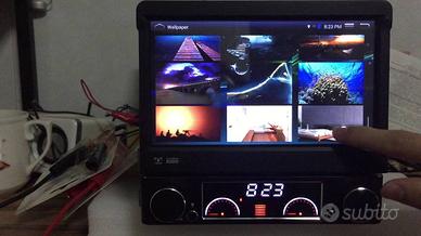 Autoradio navigatore 1 din android wifi h3g