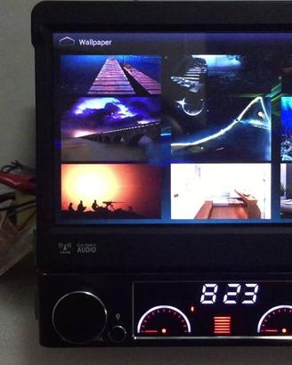 Autoradio navigatore 1 din android wifi h3g