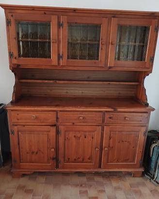 credenza in abete massello 