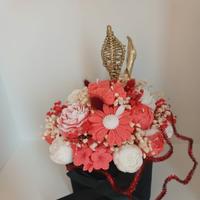 Flower box di candele profumate 