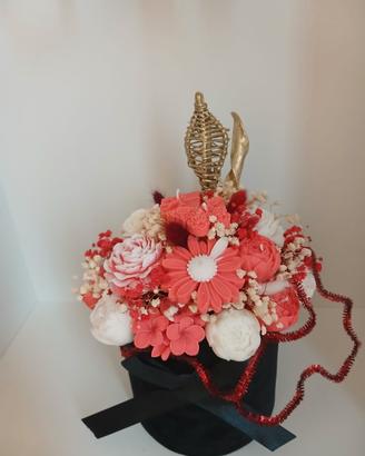 Flower box di candele profumate 