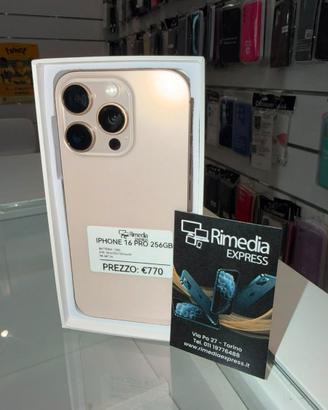 IPHONE 16 PRO 256 GB