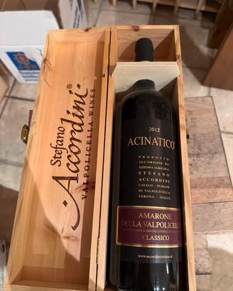 Vino amarone accordini 2012 magnum