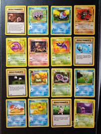 Lotto Fossil Prima Edizione - Carte Pokemon 