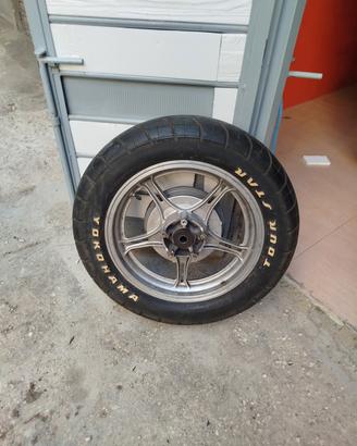 ruota posteriore moto Guzzi t5