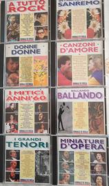 N. 8 CD Audio da il Giornale di Sicilia