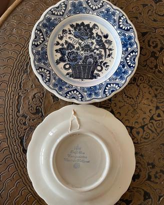 Coppia piatti Delft Blue