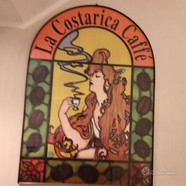 Quadro pubblicitario La Costarica Caffè