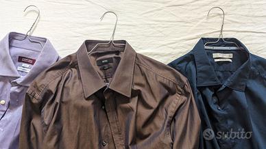 3 camicie L in blocco - Hugo Boss, Nervesa, Mango