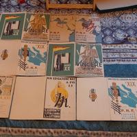 7 Pagelle scolastiche italiane anni 30 e 40