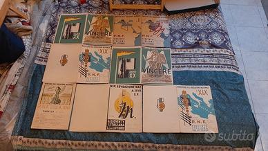 7 Pagelle scolastiche italiane anni 30 e 40