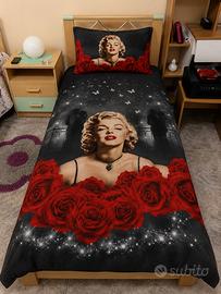 Completo Letto Singolo Marilyn Monroe & Rose