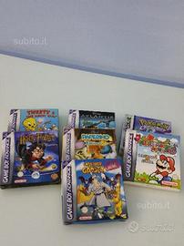 Giochi titoli vari per Gameboy Advance