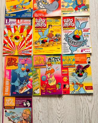 Lotto 10 Fumetti LUPO ALBERTO MAGAZINE