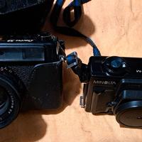 Yashica Electro 35 _ Minolta  Hi-matic AF2-M