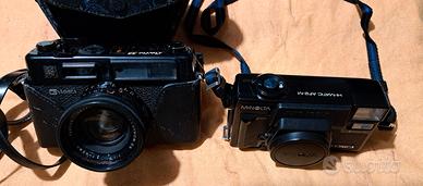 Yashica Electro 35 _ Minolta  Hi-matic AF2-M