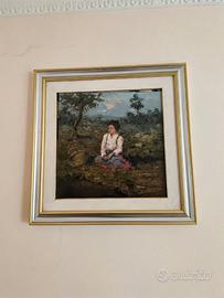 Quadro di Franco Rispoli 40x40 olio su tela