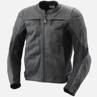Giubbotto moto in pelle Alpinestars nero KTM 52