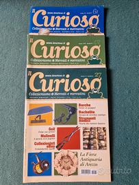 N.3 Riviste italiane "Il Curioso -Collezionismo "